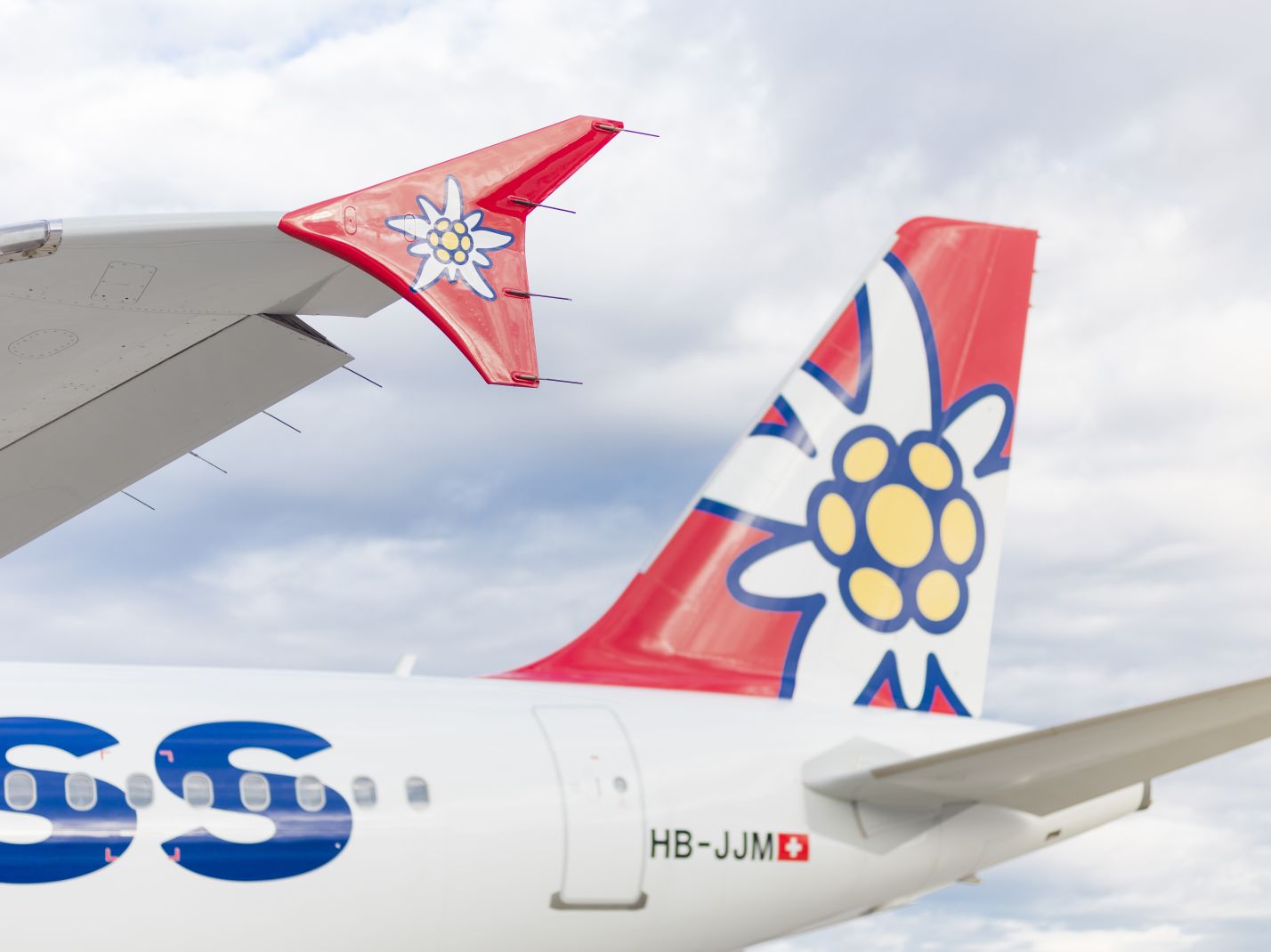 edelweiss a320 winglets tailfin